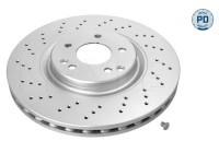 Disque de frein MEYLE-PD Quality 083 521 0006/PD