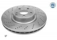 Disque de frein MEYLE-PD Quality 083 521 0019/PD
