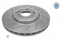 Disque de frein MEYLE-PD Quality 083 521 0023/PD