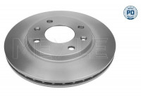 Disque de frein MEYLE-PD Quality 11-15 521 0031/PD