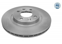 Disque de frein MEYLE-PD Quality 16-15 521 0036/PD