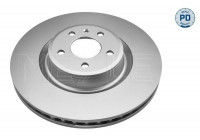 Disque de frein MEYLE-PD Quality 183 521 0067/PD