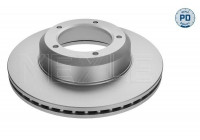 Disque de frein MEYLE-PD Quality 45-15 521 0004/PD