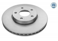 Disque de frein MEYLE-PD Quality 515 521 0006/PD