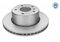 Disque de frein MEYLE-PD Quality 53-83 521 0002/PD