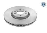 Disque de frein MEYLE-PD Quality 615 521 0008/PD