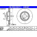 Disque de frein PowerDisc 24.0322-0247.1 ATE