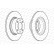 Disque de frein PREMIER Coat+ disc DDF1035C Ferodo