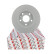 Disque de frein PREMIER Coat+ disc DDF1044C Ferodo, Vignette 3