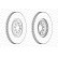 Disque de frein PREMIER Coat+ disc DDF1118C Ferodo, Vignette 2