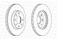Disque de frein PREMIER Coat+ disc DDF1130C Ferodo
