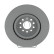 Disque de frein PREMIER Coat+ disc DDF1137C-1 Ferodo