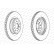 Disque de frein PREMIER Coat+ disc DDF1137C-1 Ferodo, Vignette 2