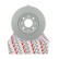 Disque de frein PREMIER Coat+ disc DDF1179C Ferodo, Vignette 3