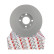 Disque de frein PREMIER Coat+ disc DDF1201C Ferodo, Vignette 3