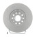 Disque de frein PREMIER Coat+ disc DDF1218C Ferodo, Vignette 2