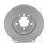 Disque de frein PREMIER Coat+ disc DDF1228C Ferodo, Vignette 2