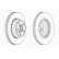 Disque de frein PREMIER Coat+ disc DDF1245C-1 Ferodo, Vignette 2