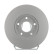 Disque de frein PREMIER Coat+ disc DDF1249C Ferodo, Vignette 2