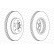 Disque de frein PREMIER Coat+ disc DDF1256C-1 Ferodo, Vignette 2