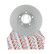 Disque de frein PREMIER Coat+ disc DDF1272C Ferodo, Vignette 3