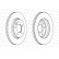Disque de frein PREMIER Coat+ disc DDF1286C Ferodo