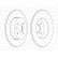 Disque de frein PREMIER Coat+ disc DDF1313C Ferodo, Vignette 2