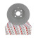 Disque de frein PREMIER Coat+ disc DDF1417C Ferodo, Vignette 3