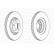 Disque de frein PREMIER Coat+ disc DDF1426C-1 Ferodo, Vignette 2