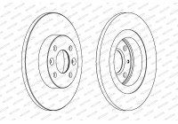 Disque de frein PREMIER Coat+ disc DDF1502C Ferodo