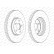 Disque de frein PREMIER Coat+ disc DDF1508C Ferodo, Vignette 2