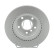 Disque de frein PREMIER Coat+ disc DDF1549C Ferodo, Vignette 2
