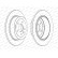 Disque de frein PREMIER Coat+ disc DDF1578C Ferodo, Vignette 2