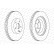 Disque de frein PREMIER Coat+ disc DDF1595C-1 Ferodo, Vignette 2