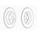 Disque de frein PREMIER Coat+ disc DDF1616C Ferodo