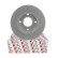 Disque de frein PREMIER Coat+ disc DDF1621C Ferodo, Vignette 3