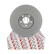 Disque de frein PREMIER Coat+ disc DDF1713C-1 Ferodo, Vignette 3