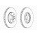 Disque de frein PREMIER Coat+ disc DDF1714C-1 Ferodo, Vignette 2