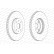 Disque de frein PREMIER Coat+ disc DDF1780C Ferodo