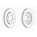 Disque de frein PREMIER Coat+ disc DDF1818C Ferodo, Vignette 2