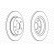 Disque de frein PREMIER Coat+ disc DDF1872C Ferodo, Vignette 2