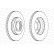 Disque de frein PREMIER Coat+ disc DDF207C Ferodo