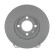Disque de frein PREMIER Coat+ disc DDF207C Ferodo, Vignette 2