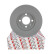 Disque de frein PREMIER Coat+ disc DDF207C Ferodo, Vignette 3