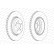 Disque de frein PREMIER Coat+ disc DDF2154C-1 Ferodo, Vignette 2