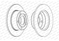 Disque de frein PREMIER Coat+ disc DDF321C Ferodo