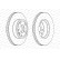 Disque de frein PREMIER Coat+ disc DDF427C Ferodo, Vignette 2