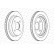 Disque de frein PREMIER Coat+ disc DDF479C Ferodo, Vignette 2