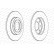 Disque de frein PREMIER Coat+ disc DDF795C Ferodo, Vignette 2