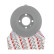 Disque de frein PREMIER Coat+ disc DDF795C Ferodo, Vignette 3